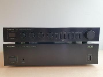 Stereo Control + Power Amplifier Kenwood Model Basic C1 + M1