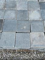 Carrelage de patio carré en pierre bleue, Utilisé, Autres types, 10 m²² ou plus, Enlèvement