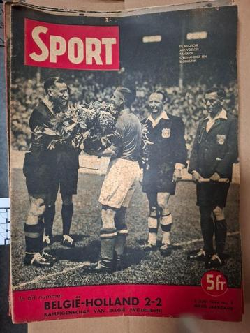 Sport magazine 1946-1947 beschikbaar voor biedingen