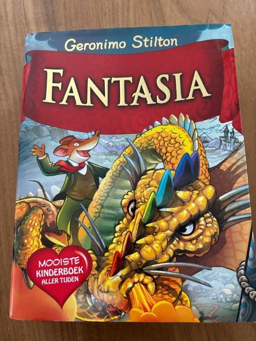 boek Fantasia van Geronimo Stilton, Livres, Livres pour enfants | Jeunesse | 10 à 12 ans, Comme neuf, Fiction, Enlèvement