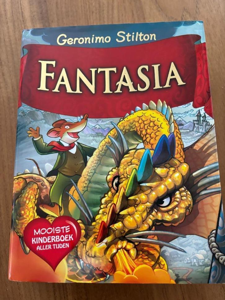 boek Fantasia van Geronimo Stilton, Boeken, Kinderboeken | Jeugd | 10 tot 12 jaar, Zo goed als nieuw, Fictie, Ophalen