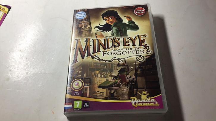 Mind's Eye: Secrets of the Forgotten, PC(p3), Games en Spelcomputers, Games | Pc, Zo goed als nieuw, Avontuur en Actie, Vanaf 7 jaar