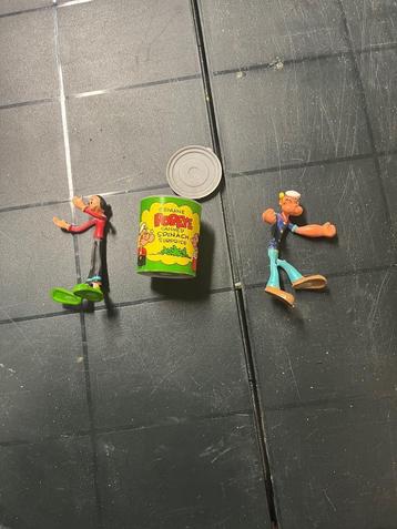 Poppey en Olive Miniaturen in klein doosje beschikbaar voor biedingen