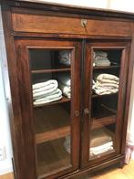 Meuble vitrine en bois, Maison & Meubles, Comme neuf, 100 à 150 cm, 25 à 50 cm, Enlèvement