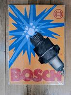 Reclame plaat Bosch bougies, Antiek en Kunst, Ophalen of Verzenden