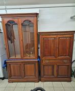 Armoire en cerisier et vitrine, Enlèvement