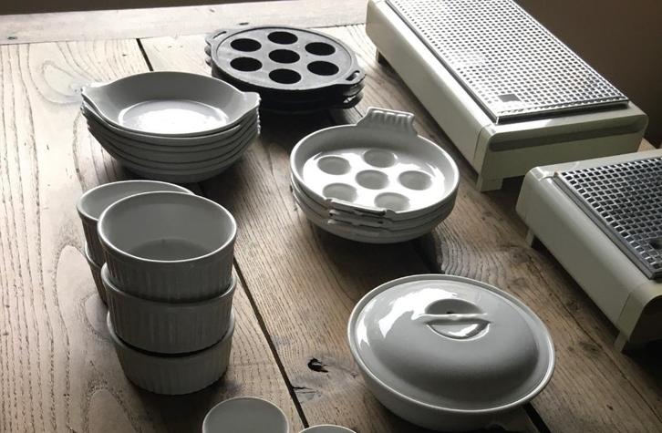 Schotelverwarmers, escargots schoteltjes en ovenschoteltjes, Huis en Inrichting, Keuken | Servies, Ophalen of Verzenden
