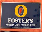FOSTER'S geëmailleerde plaat, bierbrouwerij, koffie, Ophalen of Verzenden, Zo goed als nieuw, Reclamebord