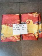 2 stuks gordijnen 197x260 €10, Huis en Inrichting, Ophalen of Verzenden, Zo goed als nieuw