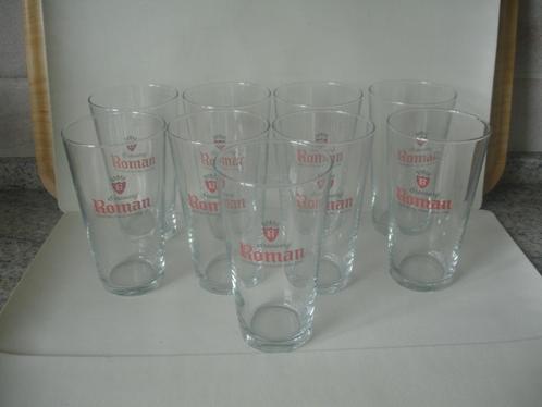 Roman bierglas, boerke, brij. Roman, Verzamelen, Biermerken, Zo goed als nieuw, Glas of Glazen, Overige merken, Ophalen of Verzenden