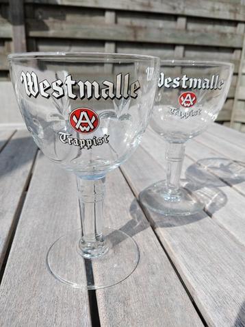 Glazen Westmalle Trappist beschikbaar voor biedingen