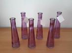 Lot / partij paarse flesjes / vaasjes ( NIEUW ), Huis en Inrichting, Woonaccessoires | Vazen, Ophalen of Verzenden, Nieuw