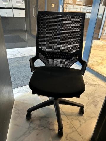 chaise de bureau, Enlèvement, Utilisé, Noir, Chaise de bureau