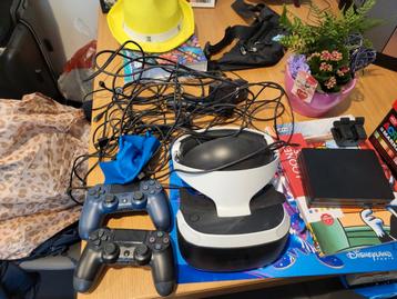 PS4 1 TB + VR bril + VR games beschikbaar voor biedingen