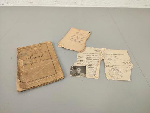 Militair paspoort franse soldaat geheim leger, Verzamelen, Militaria | Tweede Wereldoorlog, Ophalen of Verzenden