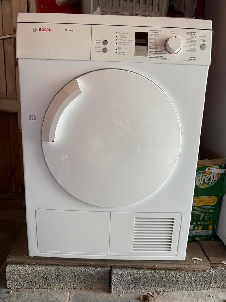 Seche linge a evacuation, Elektronische apparatuur, Droogkasten, Luchtafvoer, 6 tot 8 kg, Ophalen