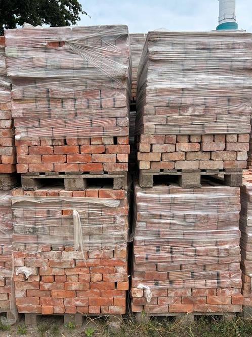 Partij Boerkes recup gevelstenen te koop, Doe-het-zelf en Bouw, Metselstenen, Gebruikt, Bakstenen, Ophalen