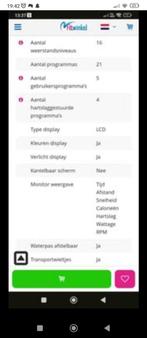 Crosstrainer, Sport en Fitness, Fitnessapparatuur, Ophalen, Gebruikt, Crosstrainer