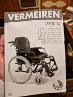 Chaise roulante XL Vermeiren V300, Comme neuf, Enlèvement