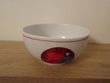 Bol en porcelaine - Tintin et le Lotus Bleu - idée cadeau ! beschikbaar voor biedingen