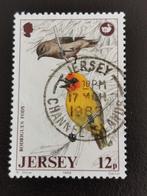 Jersey 1988 - vogels - Rodrigueswever, Postzegels en Munten, Postzegels | Europa | UK, Ophalen of Verzenden, Gestempeld