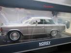 Mercedes Benz 280 SE Cabrio silber grünes Verdeck 1:18 Norev, Ophalen of Verzenden, Zo goed als nieuw, Auto, Norev