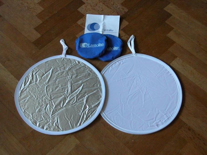 Deux écrans réflecteurs Lastolite (manfrotto) NEUFS    51 cm, TV, Hi-fi & Vidéo, Photo | Studio photo & Accessoires, Neuf, Autres types