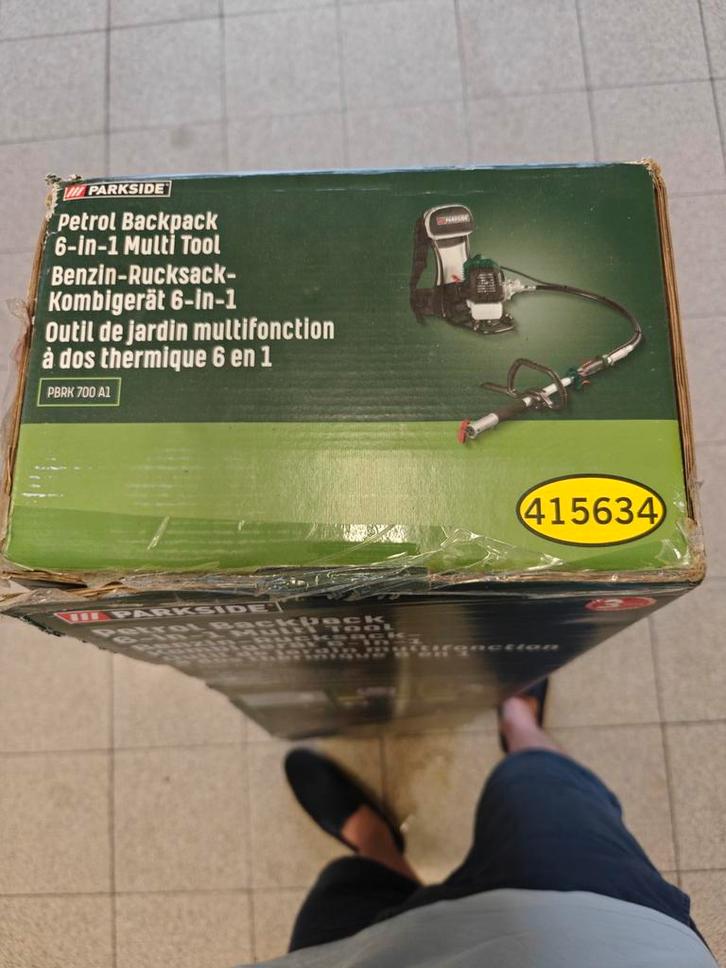 Parkside PBRK 700 A1 combi haagschaar voor op de rug, Doe-het-zelf en Bouw, Veiligheidskleding, Nieuw, Ophalen