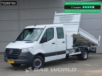 Mercedes Sprinter 514 CDI Open Laadbak met Kist Dubbel Cabin beschikbaar voor biedingen