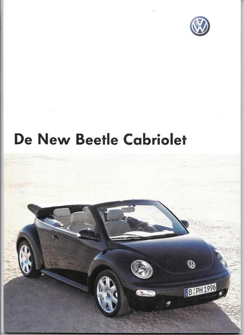 VOLKSWAGEN NEW BEETLE CABRIOLET 2003, Livres, Autos | Brochures & Magazines, Comme neuf, Volkswagen, Enlèvement ou Envoi