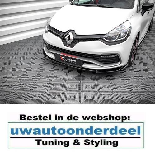 Maxton Design Renault Clio RS Spoiler Splitter Lip, Auto diversen, Tuning en Styling, Ophalen of Verzenden