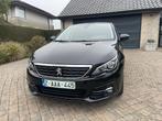 Peugeot 308 Allure 1.2 benzine navi/keyless/360camera/alu ve, Auto's, Peugeot, Voorwielaandrijving, Zwart, Leder, Bedrijf