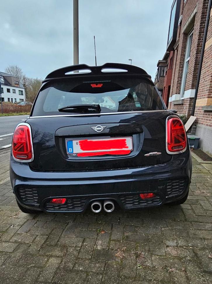 Mini - John Cooper Works - 231pk, Auto's, Mini, Particulier, Cooper, Benzine, 3 deurs, Automaat, Zwart, Zwart, Leder, Dealer onderhouden