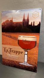 La Trappe blikken bord. XL, Verzamelen, Biermerken, Ophalen of Verzenden, Zo goed als nieuw, La Trappe