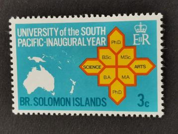 Solomon Islands 1969 - South Pacific University, landkaart * beschikbaar voor biedingen