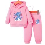Roze tweedelige set maat 74/80 met konijn, Kinderen en Baby's, Babykleding | Maat 74, Ophalen of Verzenden, Nieuw, Meisje, Setje