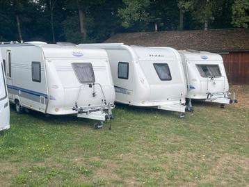 Caravan Hobby 495, Mover, lengte bed, rondzit beschikbaar voor biedingen