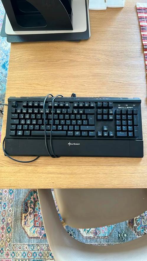 Sharkoon Skiller Mech SGK1, Computers en Software, Toetsenborden, Zo goed als nieuw, Bedraad, Gaming toetsenbord, Ophalen