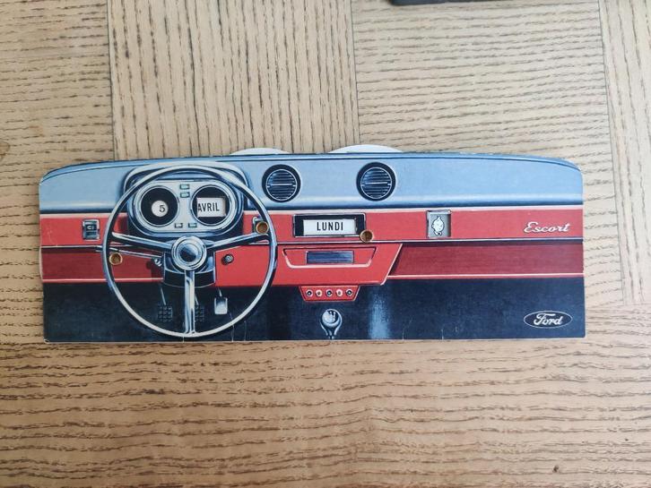 Calendrier Perpétuel Tintin 1967 Ford, Collections, Posters & Affiches, Enlèvement