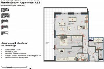 Appartement à vendre à Soignies, 2 chambres, Appartement, 2 pièces