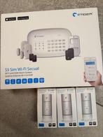 Alarm eTiger S5 Sim Wi-Fi Secual, Doe-het-zelf en Bouw, Beweging, Nieuw, Ophalen of Verzenden, Compleet systeem