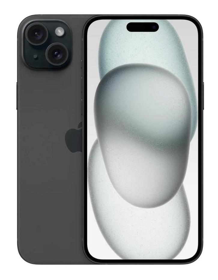 Iphone 15 Plus 256gb zwart, Telecommunicatie, Mobiele telefoons | Apple iPhone, Zo goed als nieuw, 256 GB, Zonder abonnement, iPhone 15 Plus
