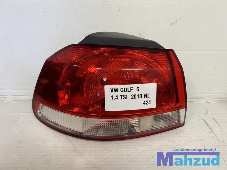 VW GOLF 6 Links buiten achterlicht 2009-2013, Auto-onderdelen, Verlichting, Volkswagen, Gebruikt