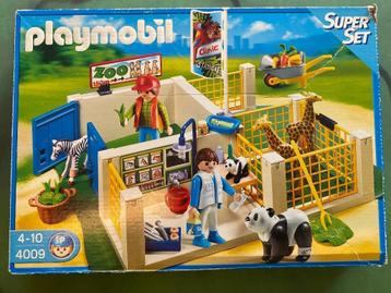 Playmobil Set 4009 Zoo kliniek beschikbaar voor biedingen
