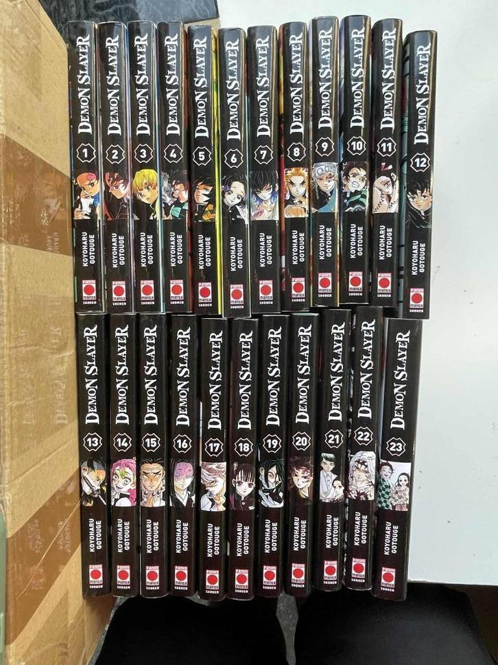 Demon slayer intégrale en tomes 1 à 23 collection complete, Boeken, Strips | Comics, Ophalen