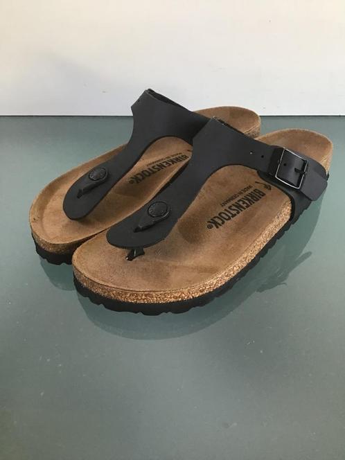 Gratis Verzenden | Birkenstock Nieuwe zwarte slippers 36, Kleding | Dames, Schoenen, Nieuw, Slippers, Zwart, Verzenden