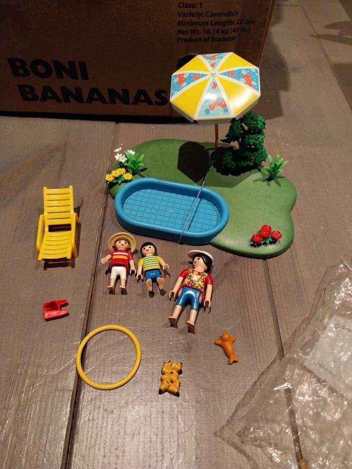playmobil zwembad, Kinderen en Baby's, Speelgoed | Playmobil, Zo goed als nieuw, Complete set, Ophalen of Verzenden