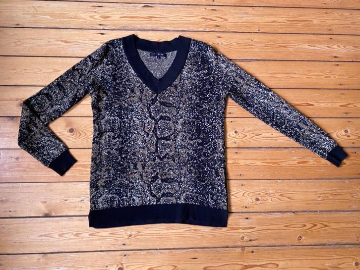 Als nieuw. Lola & Liza. Maat S. Mooi truitje., Kleding | Dames, Truien en Vesten, Zo goed als nieuw, Maat 36 (S), Zwart, Ophalen of Verzenden
