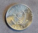 1967 1 Likuta République du Congo (Mobutu), Postzegels en Munten, Verzenden, Overige landen, Losse munt