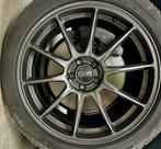 4 Jantes OZ hyper gt htl 20p 5x108 avec pneu été, Auto-onderdelen, Banden en Velgen, Ophalen, Velg(en)